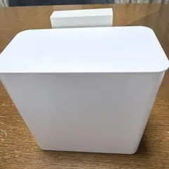 山崎実業(Yamazaki) tower壁＆扉掛けゴミ箱 ホワイトのサムネイル