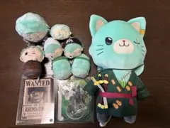 ONE PIECE ロロノア・ゾロ ぬいぐるみ マスコットセット 手配書 - メルカリ