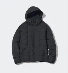 新品未使用タグ付きUNIQLOウォームパデッドパーカブラック Mサイズ 