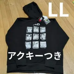 即完売　イニシャルd 頭文字d パーカー　プロジェクトd 新品　LL ドンキ