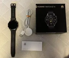 【美品】HUAWEI WATCH GT 4 ブラック 本体