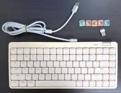 Lofree FLOW Light 84 英字配列 キーボード 本体 핑크