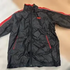 【美品】Puma ジャケット 140 黒/赤