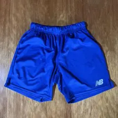 New Balance サッカー ハーフパンツ 青のサムネイル