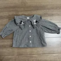 ミッキー　ミニー　ブラウス　90cm