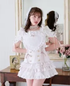 新品タグ付き☆アクシーズファムシャルミエール☆ メイジーブラウス白