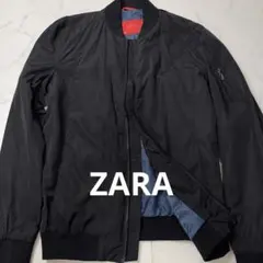 ZARA MAN ブラック ナイロンジャケット S
