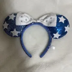 ディズニー カチューシャ スパンコール スター