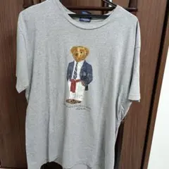 Polo by Ralph Lauren ポロベア Tシャツ M グレー