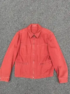 COMME des GARCONS ジップアップ ブルゾン レッドのサムネイル