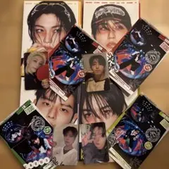 スキズkarmaアコーディオン４枚セット　リノ　ハン　フィリックス　スンミン