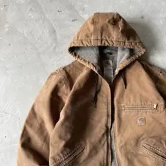 【裏ボア雰囲気抜群】carharttアクティブジャケットジップパーカー山田レン.