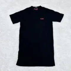 GU Coca-Cola Enjoyロング丈 Tシャツ 黒 F【A0222】
