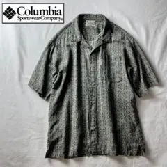 【Columbia】ガーメントダイオープンカラーシャツ総柄 j17