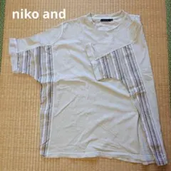 niko and　メンズ半袖Tシャツ　Mサイズのサムネイル