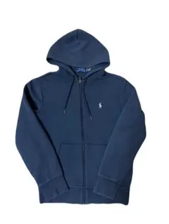 Polo ネイビーフルジップパーカー