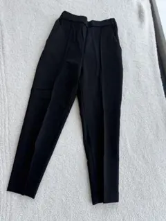 ボーダーズアットバルコニー TUCK TAPERED PANTS 38 黒 - メルカリ