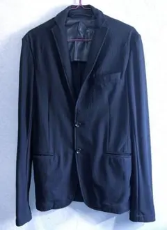 【夏最適】Zara Man テーラードジャケット メッシュ　ストレッチ　黒