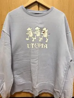 OY SHEEP＆WOLF スウェット トレーナー 青 ブルー 水色のサムネイル