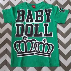 BABYDOLL　Tシャツ　140cm　ワッペン