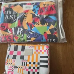 ARASHI クラッチバッグA5サイズ　ポーチ