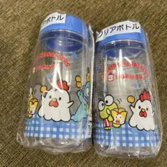 新品★サンリオくじ　からあげクン コラボ第3弾　ハンギョドン　2点　クリアボトル