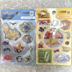 韓国限定:ポケモン　ウォーターステッカー・カプセルステッカー