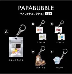 PAPABUBBLE マスコットコレクション