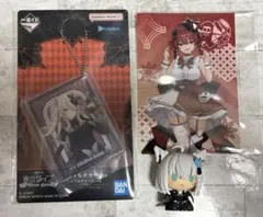 ホロライブ 一番くじ 白上フブキ ちょこのっこ 獅白ぼたん アクリルチャーム