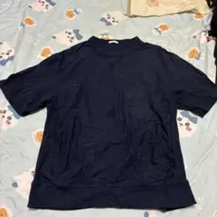 GU ネイビー Tシャツ Sサイズ