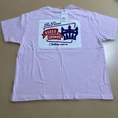 RODEO CROWNS 半袖 Tシャツ ライトピンク 新品のサムネイル