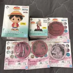 一番くじ ワンピース ミニフィギュア アクリルマグネットセット H賞 F賞のサムネイル