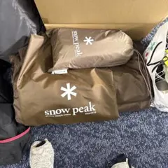 スノーピーク ラゴ1 アイボリー 専用グランドシート付 共に未開封新品