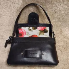 ★値下★【美品】ケイトスペード★ショルダーバッグ★ブラック★花柄