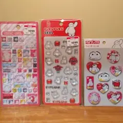 ベイマックス　シール 3枚セット