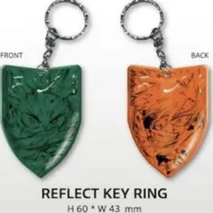 《週末特価》ヒロアカ BUMP OF CHICKEN リフレクトキーリング