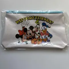 【新品】ディズニー　ミッキーマウス　ポーチ　ペンケース　23×13