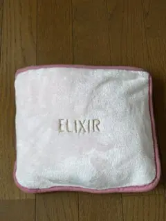 ELIXIR フード付きブランケット ピンク