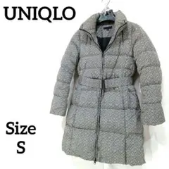 【完売品】 UNIQLO ユニクロ ロングダウンジャケット ブラック S