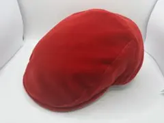 Borsalino　ボルサリーノ　別珍ハンチング　B15070　レッド　M