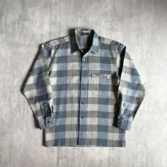 【80s Pierre Cardin】ネルシャツ　チェックシャツ　vintage