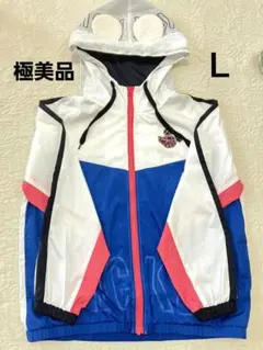 【極美品】ディズニーリゾート　ウィンドブレーカー　レインコート　Ｌサイズ