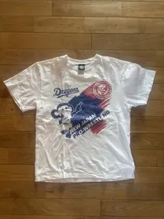 荒木 雅博 着用Tシャツ 71番 新品未使用】荒木雅博 非売品 限定Tシャツ パズーカ 中日ドラゴンズ 超