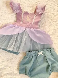 アリエル バースデイコトリ cottoli ディズニー ワンピース　 ブルマ70