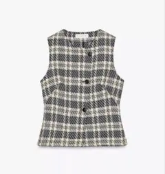ZARA - ZARAテクスチャーベスト 2026年最新】zara テクスチャーベストの人気アイテム - メルカリ