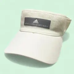 ADIDAS アディダス バイ ステラマッカートニー サンバイザー ホワイト