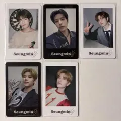 StrayKids スンミン 展覧会 アーカイブフォトカード トレカ 5枚
