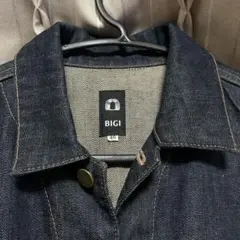 BIGI ダークデニム デニムジャケット 40