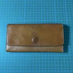 あ*ん様 イルビゾンテ 長財布 レザー ヌメ革 三つ折り 本革 カードポケット多