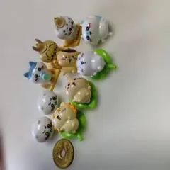 ちいかわキャラクター フィギュア 10体セット　バスボール